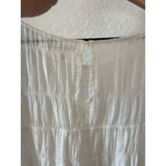 Max Studio Size Large Sleeveless White Maxi Dress - Picture 5 of 8